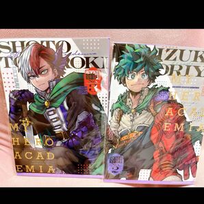 ヒロアカ 最強ジャンプ 新十傑 クリアファイル 緑谷 轟