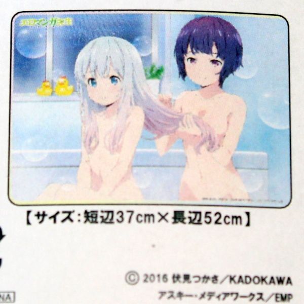 新品 万能ラバーマット 紗霧&ムラマサ エロマンガ先生 マウスパッド 全年齢 アニメグッズ