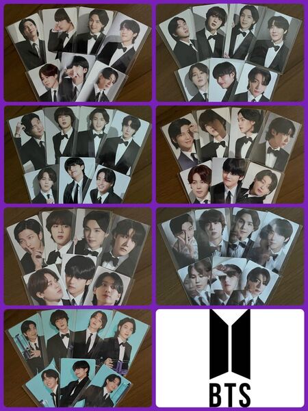 【大幅値下】BTS 写真集付属 フォトカード 7種全49枚 コンプリートセット