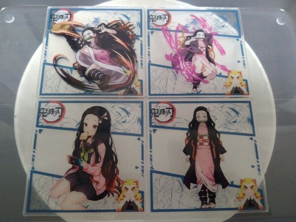 アクリルパーツ8cm4枚 アニメ