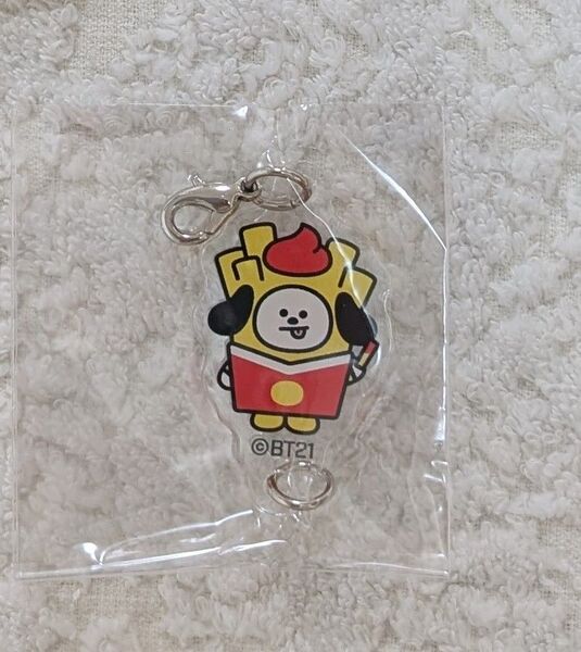 BT21 chimmy つながるアクリルチャーム フードVer ガチャガチャ