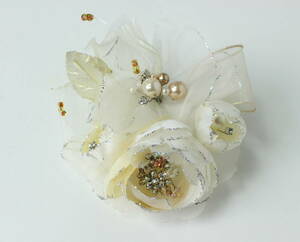  new goods corsage formal wedding party made in Japan white pa- ruby z general merchandise shop goods Rav leak .-n