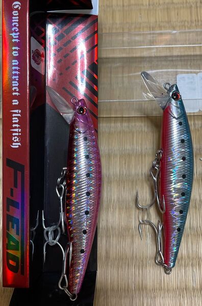 ZetZ FーLEAD 90s ② レッドベリーマイワシ バーニングマイワシ 2個セット 新品
