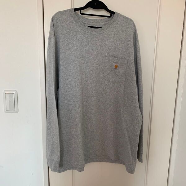 【Carhartt】メンズ XL 長Tシャツ