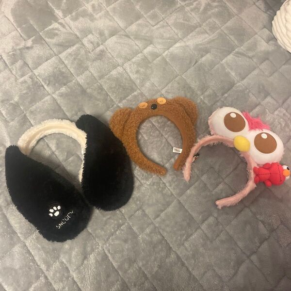 ユニバーサルスタジオジャパン カチューシャ スヌーピー ティム モッピー