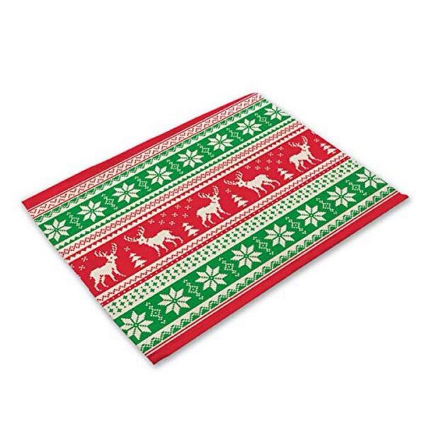 【20%OFF】クリスマス プラセマット ランチョンマット コースター クリスマスグッズ 装飾 テーブル