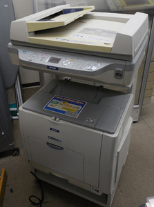  Sapporo city limitation EPSON/ Epson *A3 correspondence color laser multifunction machine LP-M5500F printing 45715 junk treatment copy / scan / fax Sapporo city 