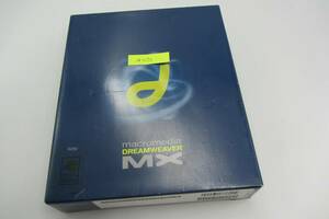  free shipping / cheap #1075 used Macromedia Dreamweaver MX Windows version license attaching DWW060J000 WEB design 