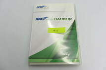 送料無料/格安　#1106 中古品 ARC Serve backup r15 for windows 日本語版 バックアップ　復元ソフト 　サーバー_画像1