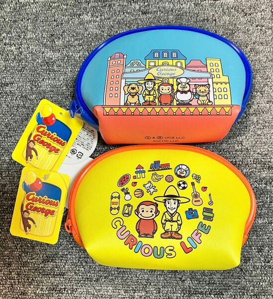 おさるのジョージ ジョージ ポーチ 小物入れ