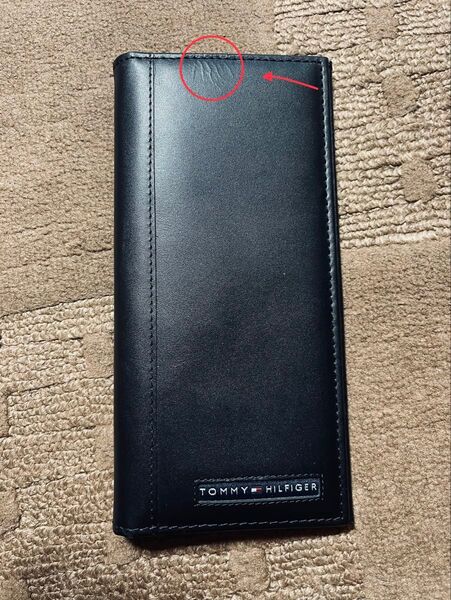 TOMMY HILFIGER 財布 二つ折り長財布 新品未使用品 !!