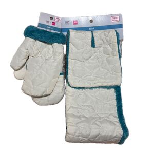 ダイソー 東京ガールズコレクションコラボ 手袋 マフラー scarf mittens