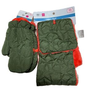 ダイソー 東京ガールズコレクションコラボ 手袋 マフラー scarf mittens