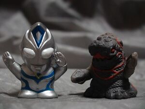  Ultraman Dyna b25-1ga оттенок коричневого sofvi кукла монстр gla полоса + miracle модель комплект 1998 год [ осмотр палец кукла 