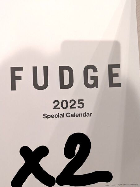 ファッジ 12月号 付録