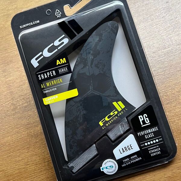 FCS2 FCS FCSII fin AM アルメリック PG Pro Lサイズ チャンネルアイランド ci サーフィン フィン