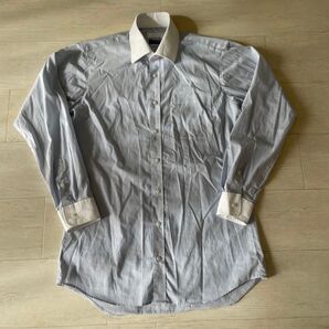 スーツセレクト LES MUES ノンアイロンストレッチ長袖シャツ size M