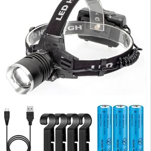 ヘッドライトCREE XHP199 1000000ルーメン ヘッドランプ