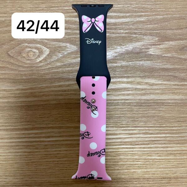 Apple Watch ミニー ディズニー Disney バンド 42/44mm