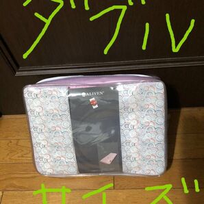ALIVEN インヴェル 掛けカバー ピンクローズ(ダブルサイズ)
