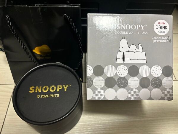 【2点】【新品未使用】 SNOOPY ジュエリーコレクション 2024 袋付き+SNOOPYグラス