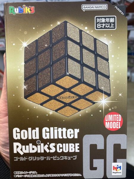 ルービックキューブ ゴールドグリッター