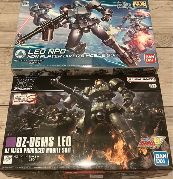 HGAC 1/144 リーオー + HGBD 1/144 リーオーNPD未組立セット