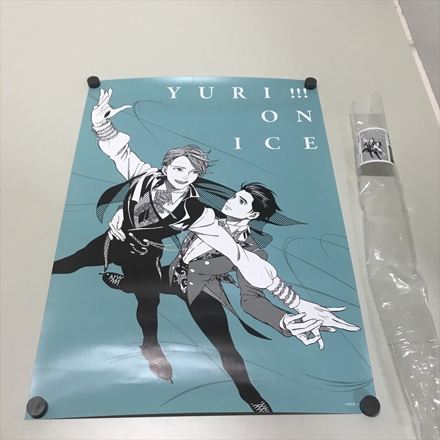 ユーリ!!! on ICE 原画集記念/ユリミュポスター額付き Yahoo!オークション -「ユーリ on ice ポスター」の落札相場