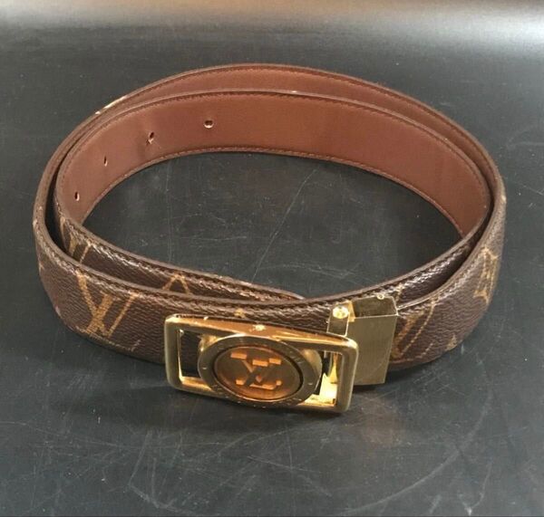LOUIS VUITTON ルイヴィトン ベルト ブラウン 27-28