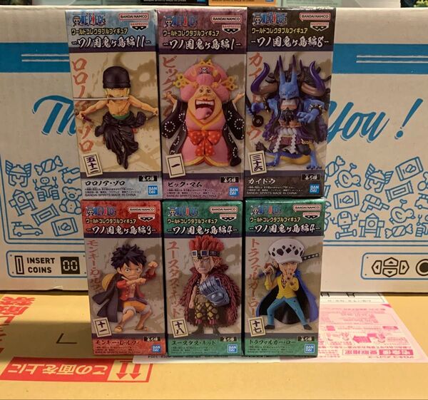 ワンピース ルフィ ゾロ キッド ロー カイドウ ワーコレ ワノ国 鬼ヶ島編