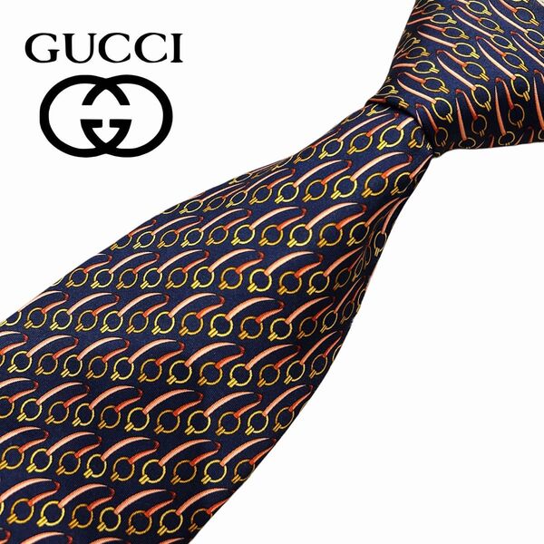 美品 GUCCI グッチ ネクタイ ハイブランド T22