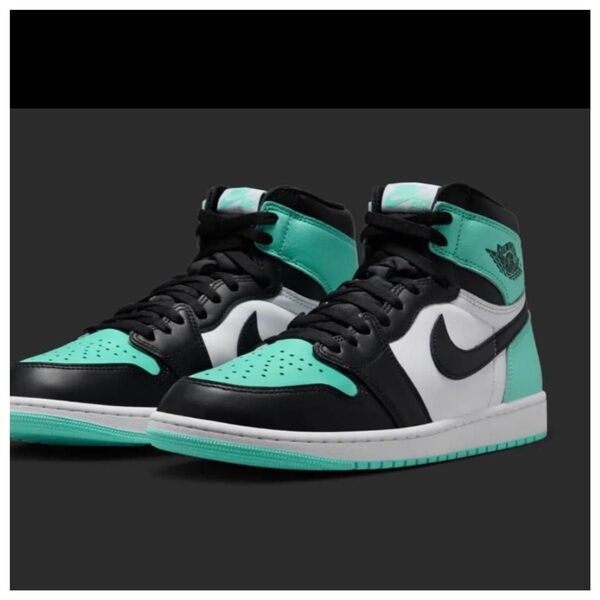 AIR JORDAN 1 RETRO HIGH OG "GREEN GLOW" (ホワイト/グリーングロー/ブラック)