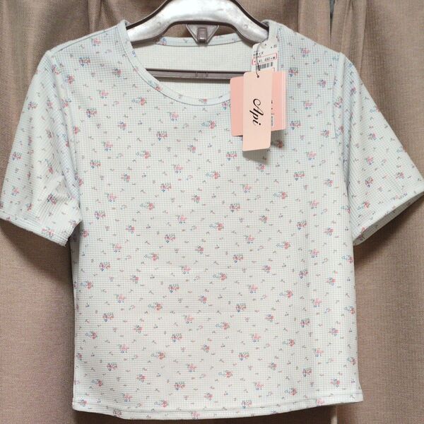 Api×Kirari カットソー 花柄 М 半袖Tシャツ