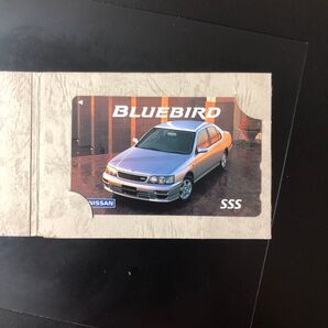 日産ブルーバードSSS 未使用テレカ