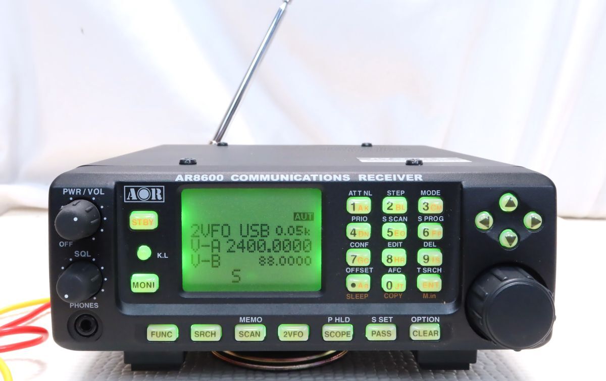 Yahoo!オークション -「aor ar8600 mark2」(受信機) (アマチュア Yahoo!オークション -「aor ar8600 mark2」(受信機) (アマチュア