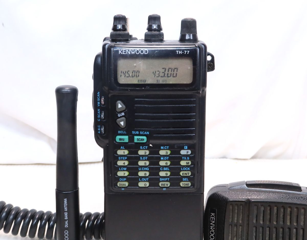 Yahoo!オークション -「kenwood th-77」の落札相場・落札価格 Yahoo!オークション -「kenwood th-77」の落札相場・落札価格