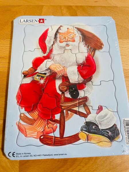 LARSEN サンタクロース パズル クリスマス 12ピース