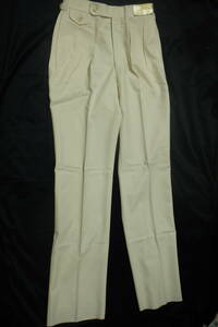 未使用■■Stanbury■■秋冬　レディース　パンツ　ズボン　スラックス　ベージュ（７６）ウール１００％　ホワイト
