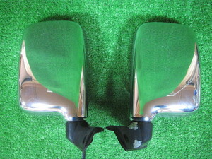  Daihatsu Move L910S / L900S door mirror left right set used plating 5 pin manual retractable heater 4257