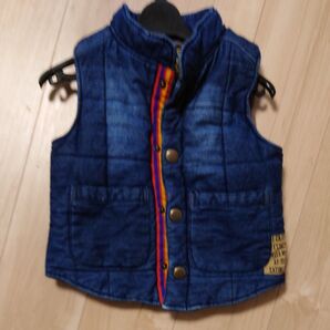 中綿 ベスト デニム