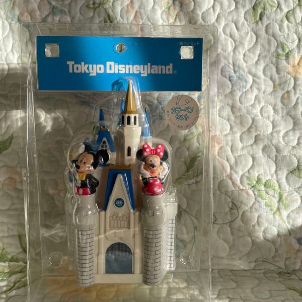 東京ディズニーランドカラーペンセットシンデレラ城