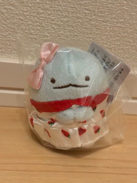 【新品】すみっコぐらし サクマいちご てのりぬいぐるみ とかげ
