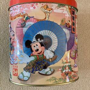 ディズニー チョコクランチ お正月 巳年 2013 空き缶