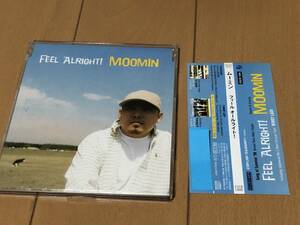 ムーミン　CDシングル　２曲入り　「FEEl ALRIGHT!」MOOMIN