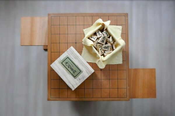 将棋セット 将棋盤(板目) 将棋駒 駒台