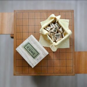 将棋セット 将棋盤(板目) 将棋駒 駒台 値段交渉歓迎