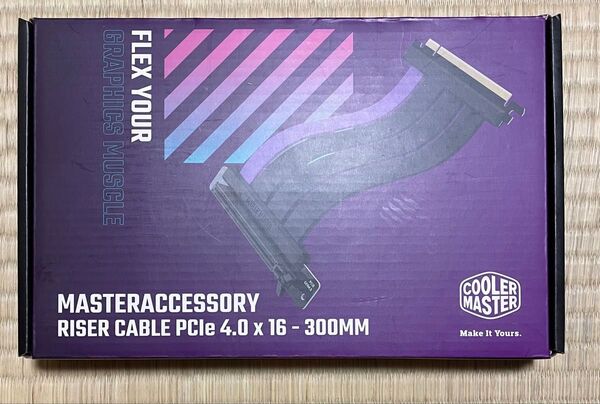 Cooler Master Riser Cable PCIe 4.0 x16 MCA-U000C-KPCI40-300