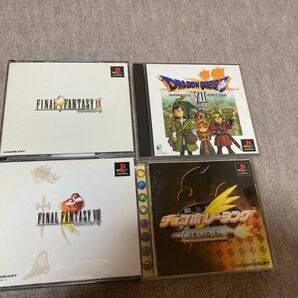 プレステ1ソフト 4本 ジャンク品