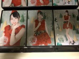 AKB48 TeamK 2018クリスマスVer. ランダム 生写真 岡田梨奈 3種コンプ