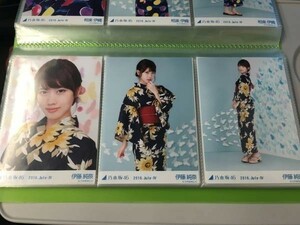 乃木坂46 2016 浴衣 生写真 伊藤純奈 3種コンプ